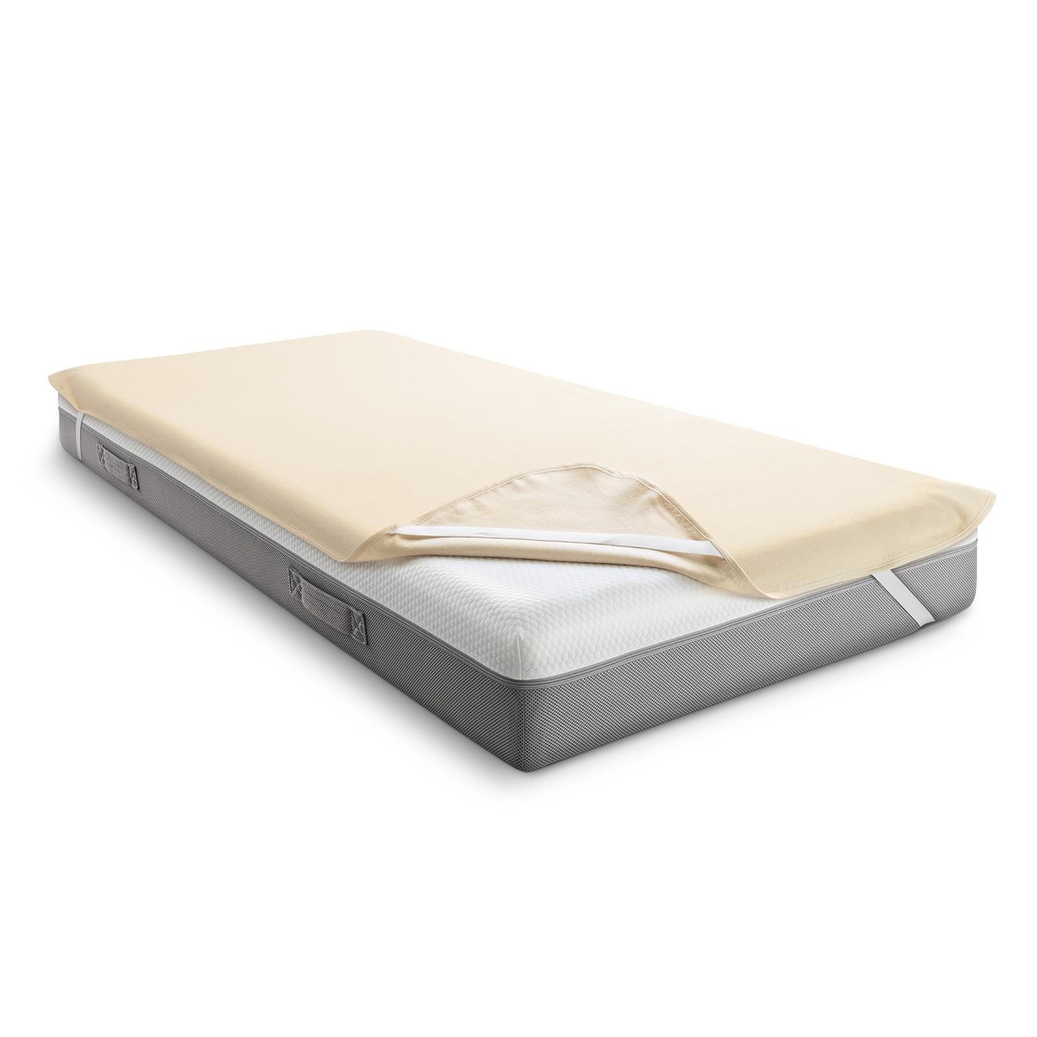 MATRATZENSCHONER Basic 80x200 cm - Weiß, Textil (80/200cm) - Sleezzz