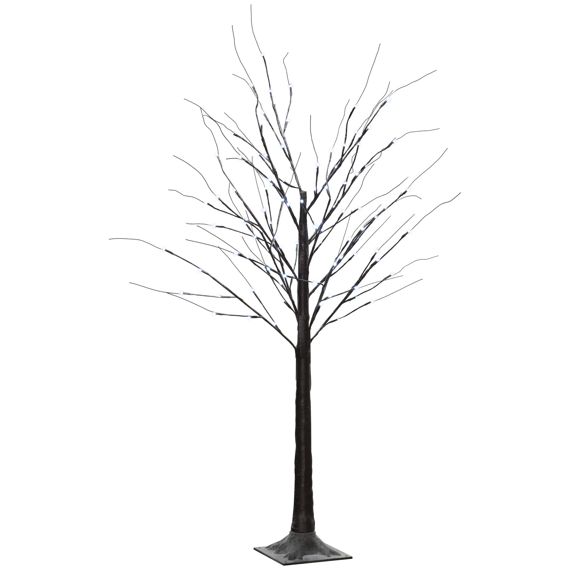 XXXLutz Led-Lichtbaum Braun 22x150x22 cm