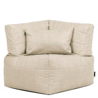 SITZSACK-ECKSOFA Noa modular Outdoor - Beige, Textil (78/70/78cm) - icon