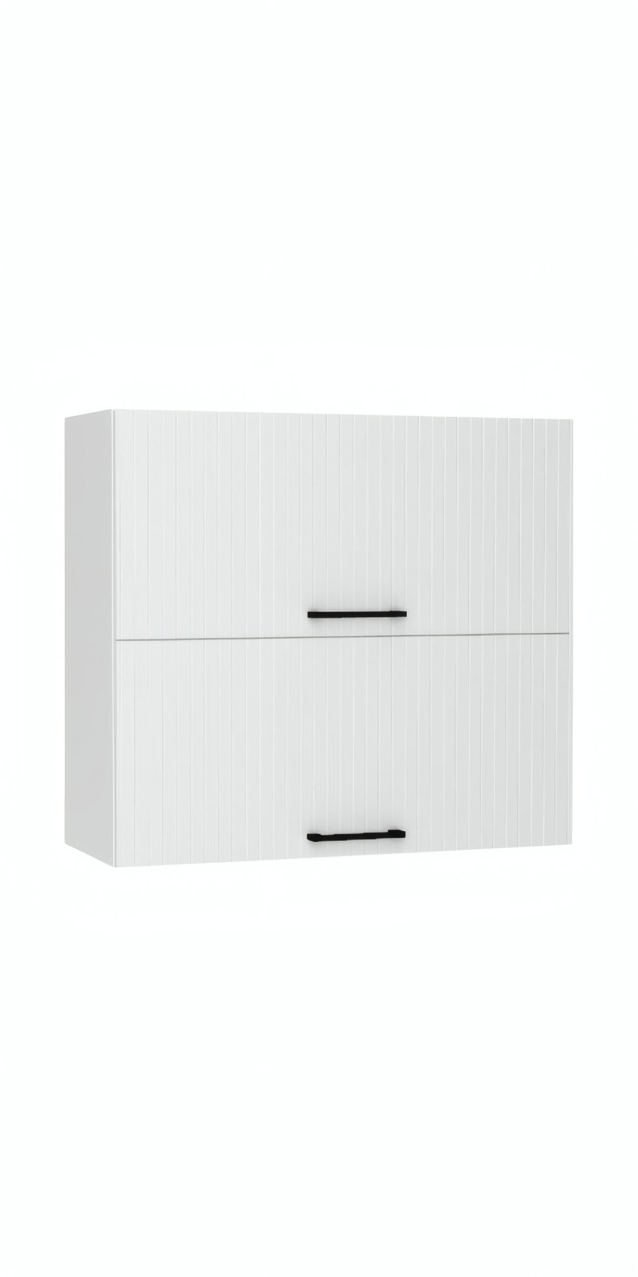 HÄNGESCHRANK W80GRF/2 - KENDRO - Funktionales Design Konzept - Weiß, Holz/Metall (80/72/30cm) - ROYAL24_MARKT
