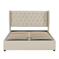 POLSTERBETT PANG-K8N3V2 140/200 cm Beige - Beige, Fell (140/200cm) - PANGIVO