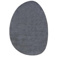 TEPPICH Nola Anthrazit 120x170 cm - Anthrazit, Textil (120/170cm) - benuta Pop