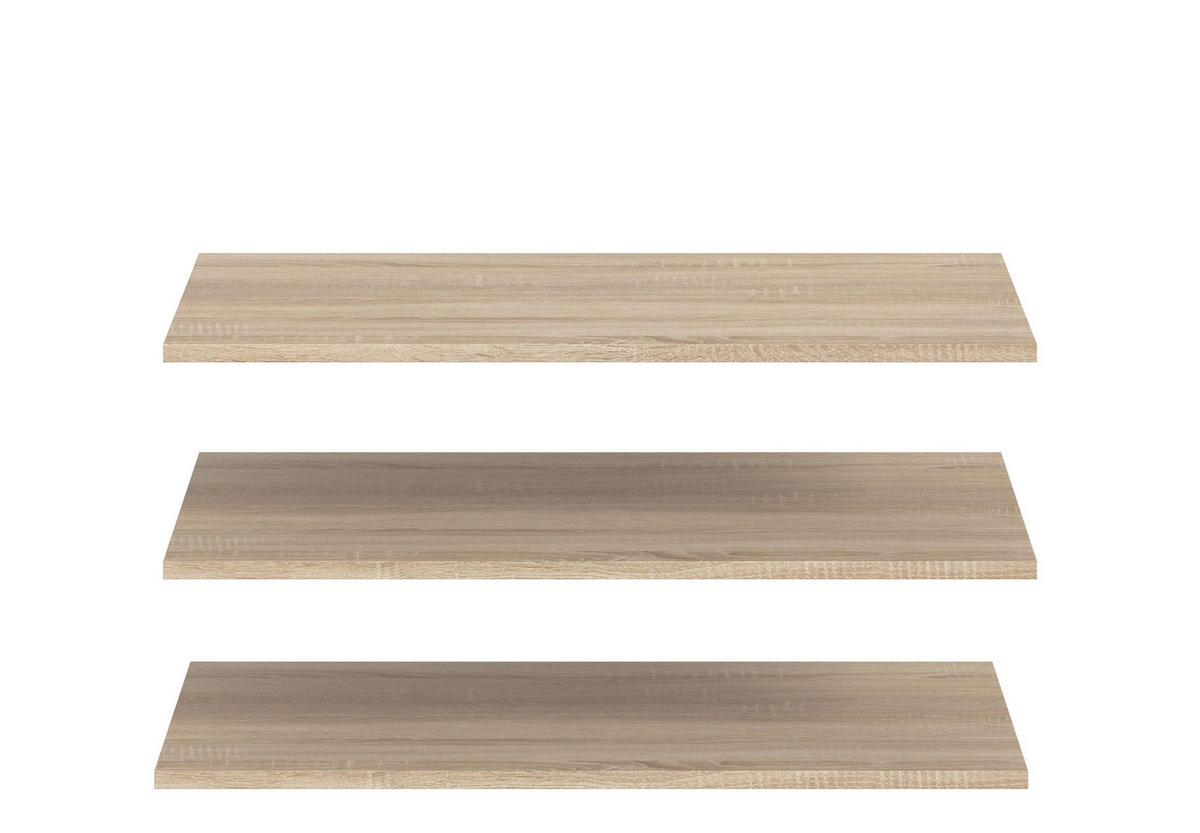 EINLEGEBODENSET Sonoma Eiche 77/33/2 cm - Sonoma Eiche, Holzwerkstoff (77/2/33cm) - Xonox