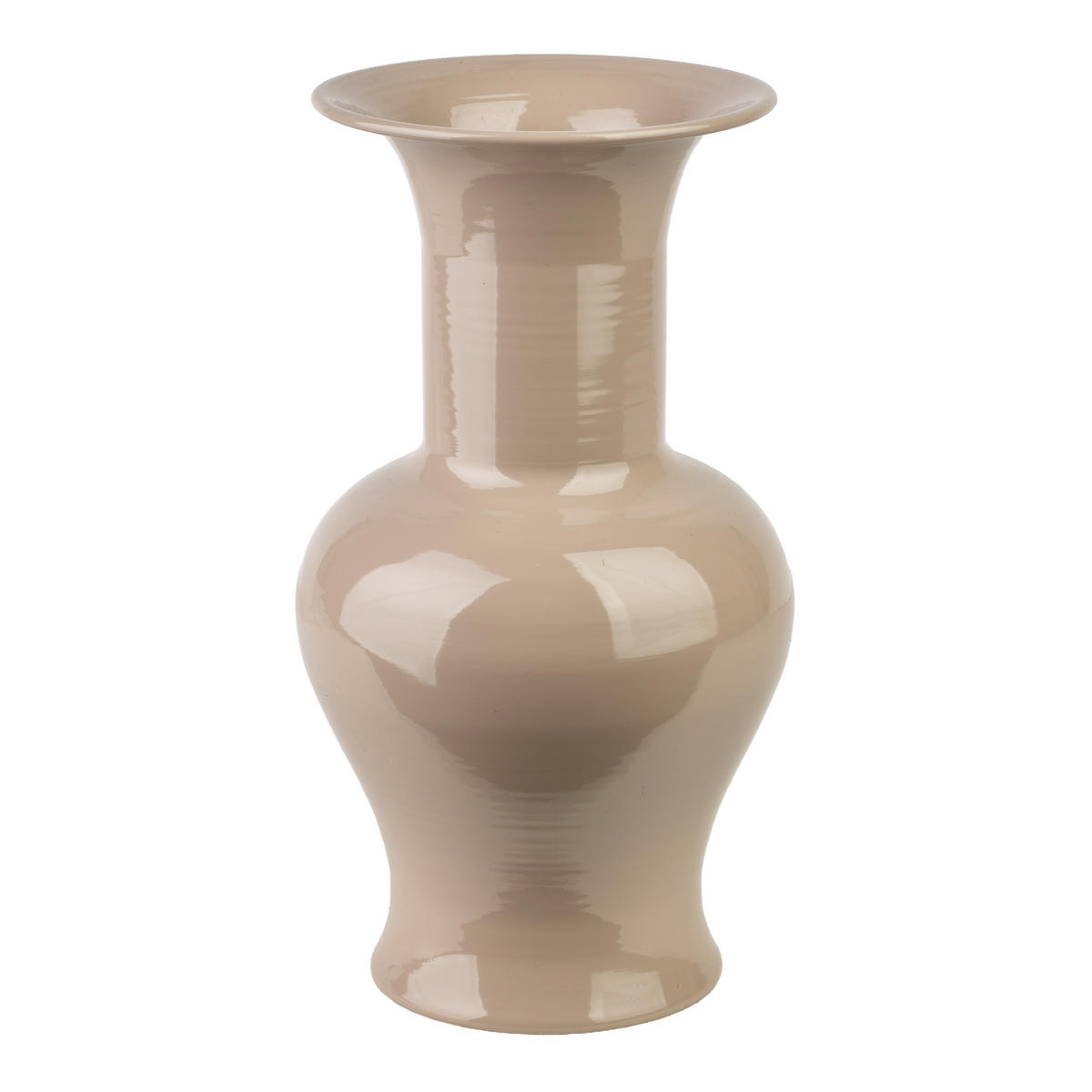 VASEN Roger Beige 15/16,5/31cm Metall - Beige, Metall (31cm) - Mondex