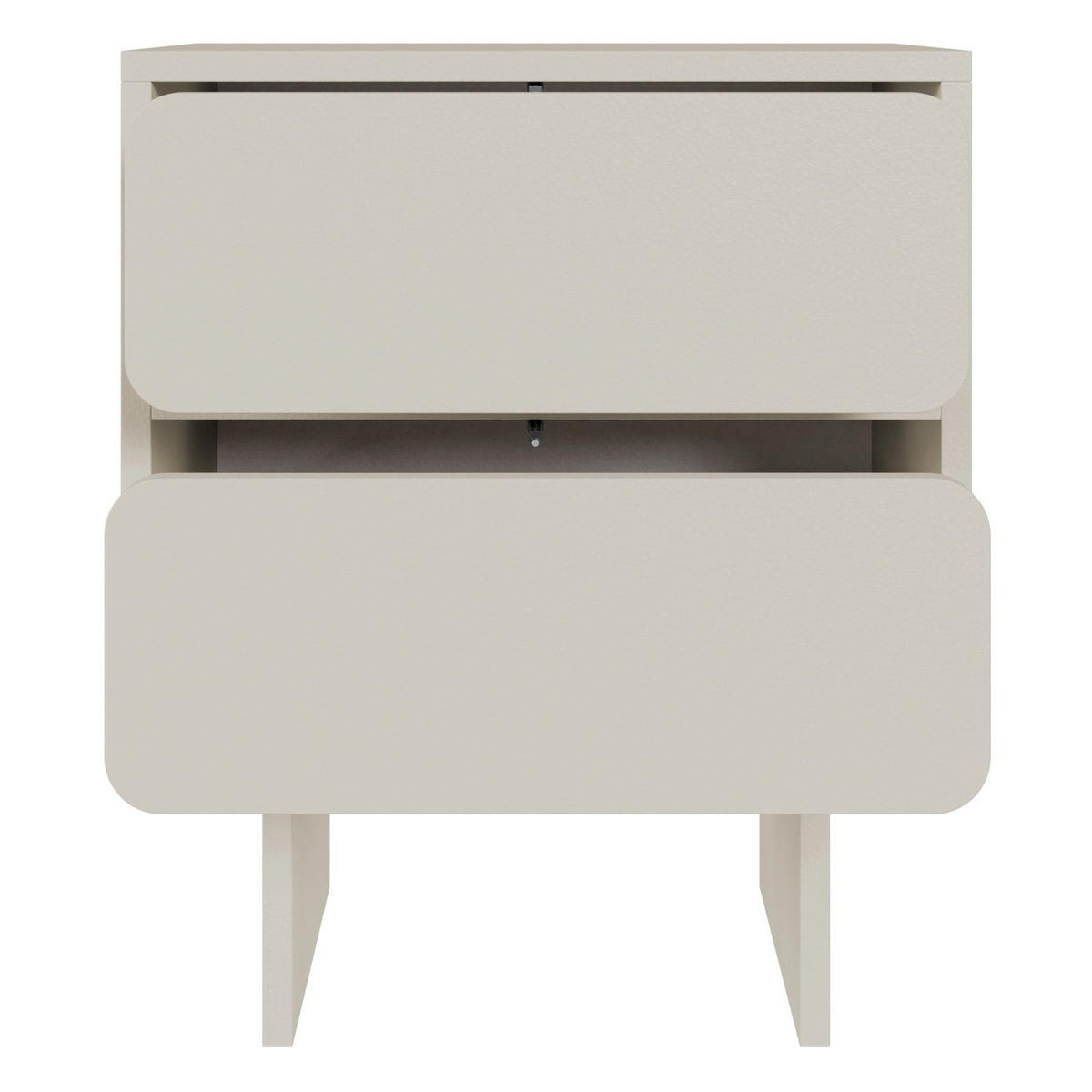 NACHTTISCH Wuwu Greige 50 cm - Taupe, Holzwerkstoff (49.6/56/35cm) - Selsey