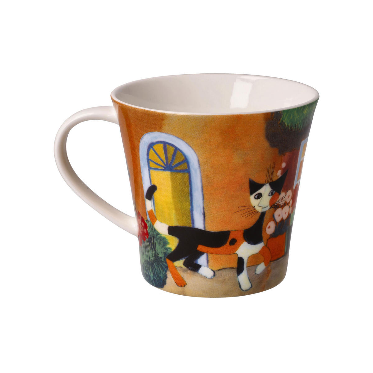 TEETASSE Rosina Wachtmeister - Una bellissima giornata, Fine Bone China, Bunt, 0.35 L - Multicolor, Keramik (0.35L) - Goebel