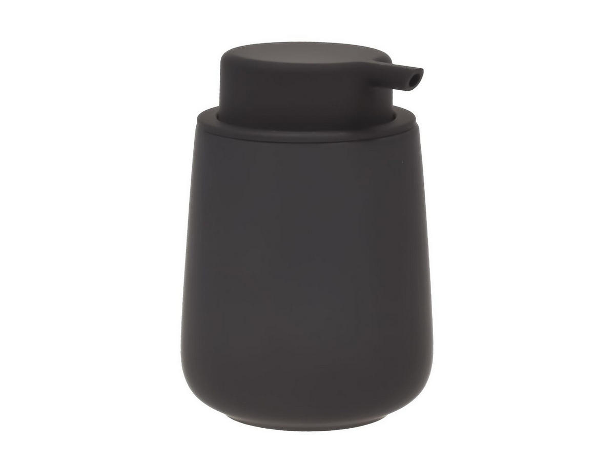 BAD ACCESSOIRES SET Nova ONE 3tlg. schwarz - Schwarz, Kunststoff (23/29/23cm) - Zone Denmark