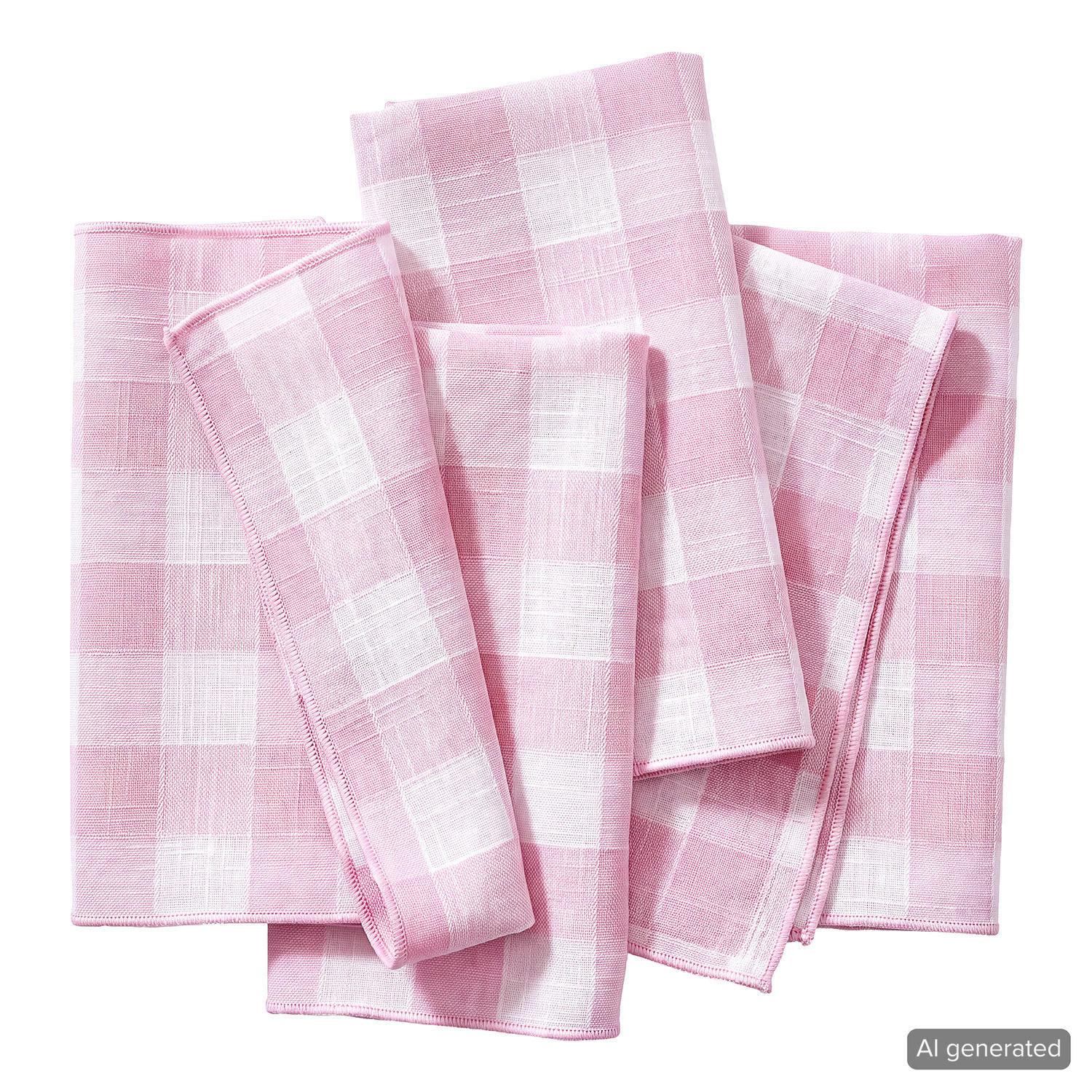 SERVIETTE (4er-Set) Medley - Rosa, Textil (42/42cm) - Butlers