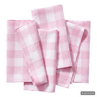 SERVIETTE (4er-Set) Medley - Rosa, Textil (42/42cm) - Butlers