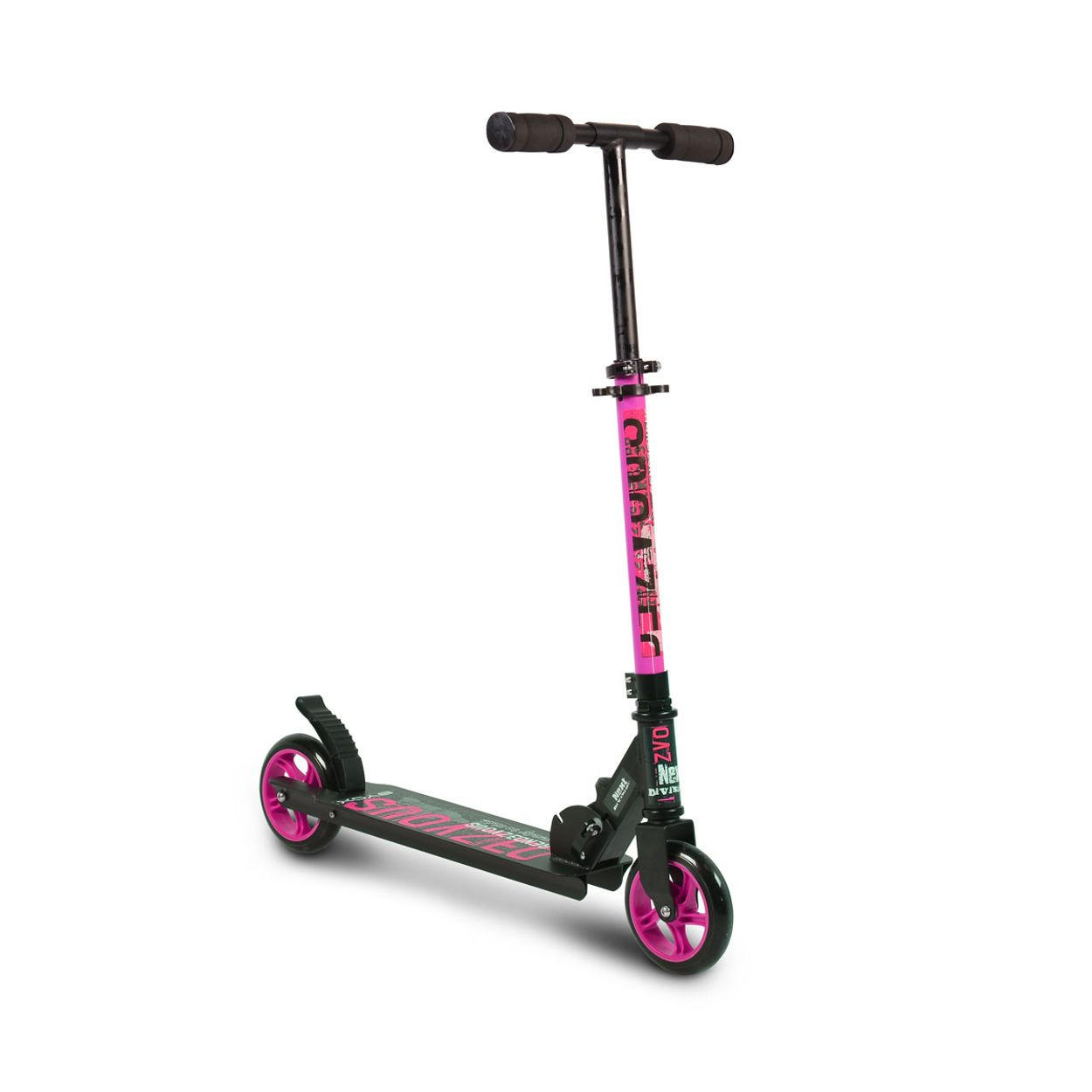 KINDERROLLER Rendevous pink Höhe einstellbar, klappbar, PU-Räder, ABEC-7 - Rosa, Metall (90/31.5/74cm)