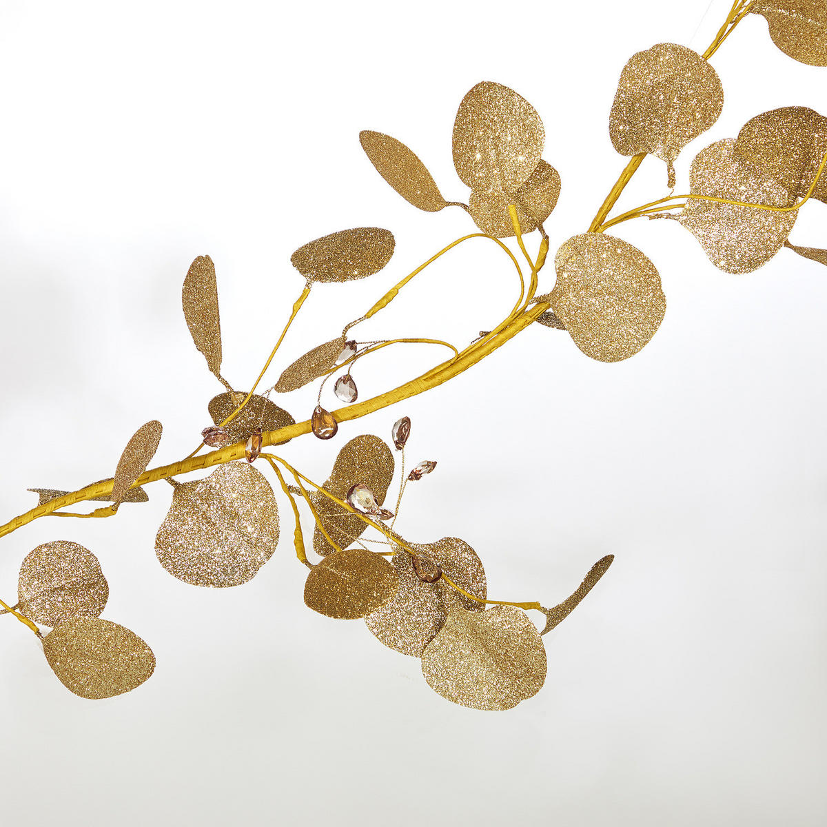 GIRLANDE Florista - Goldfarben, Kunststoff/Metall (16/3/153cm) - Butlers