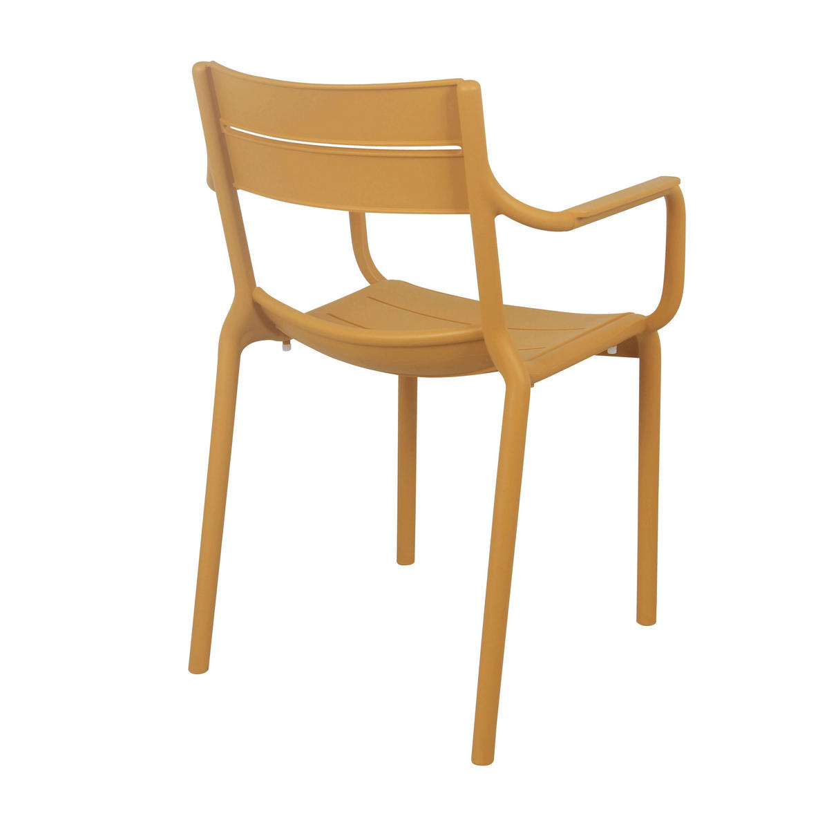 GARTENSTUHL, Gelb - Gelb, Kunststoff (50/82/54cm) - Oviala