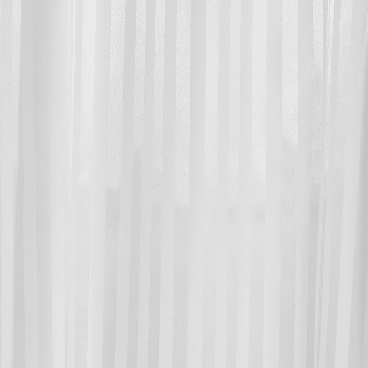 DUSCHVORHANG (5er Set) Wet Wet Wet - Weiß, Kunststoff (180/200cm) - Butlers