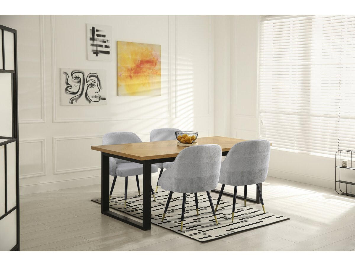 STUHL & BARHOCKER harmony Hellgrau - Hellgrau, Textil (62/88/60cm) - Habitat Garten