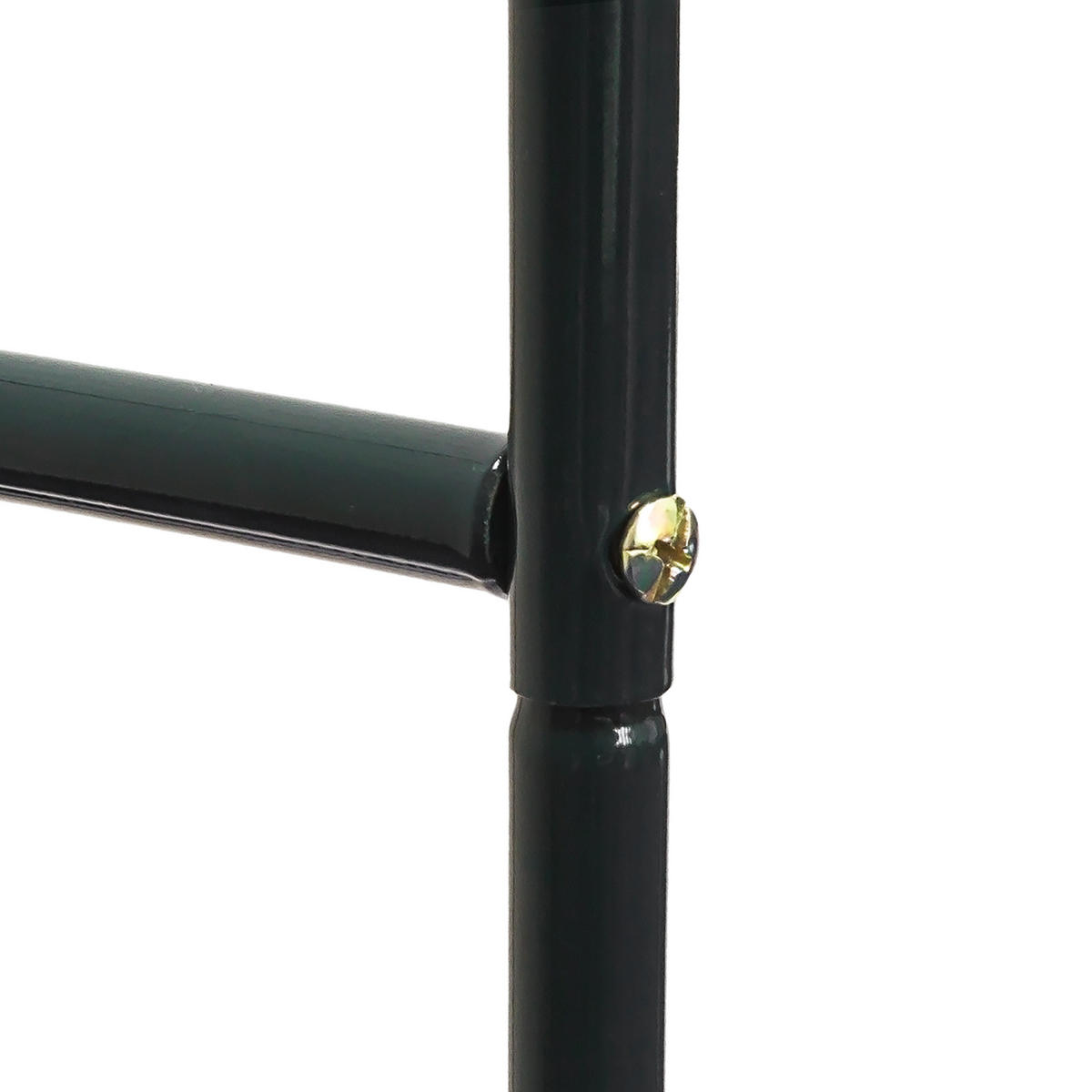 ROSENBOGEN - Dunkelgrün, Metall (140/255/38cm) - Relaxdays