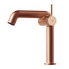WASCHTISCHARMATUR Ventilkernzertifizierung Rosengold 15cm - Roségold, Metall (20/7.6/22.2cm) - EMKE