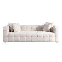 TEDDYSOFA COMO - Farbe: Beige - Beige, Kunststoff (236/68/68cm) - Home Deluxe