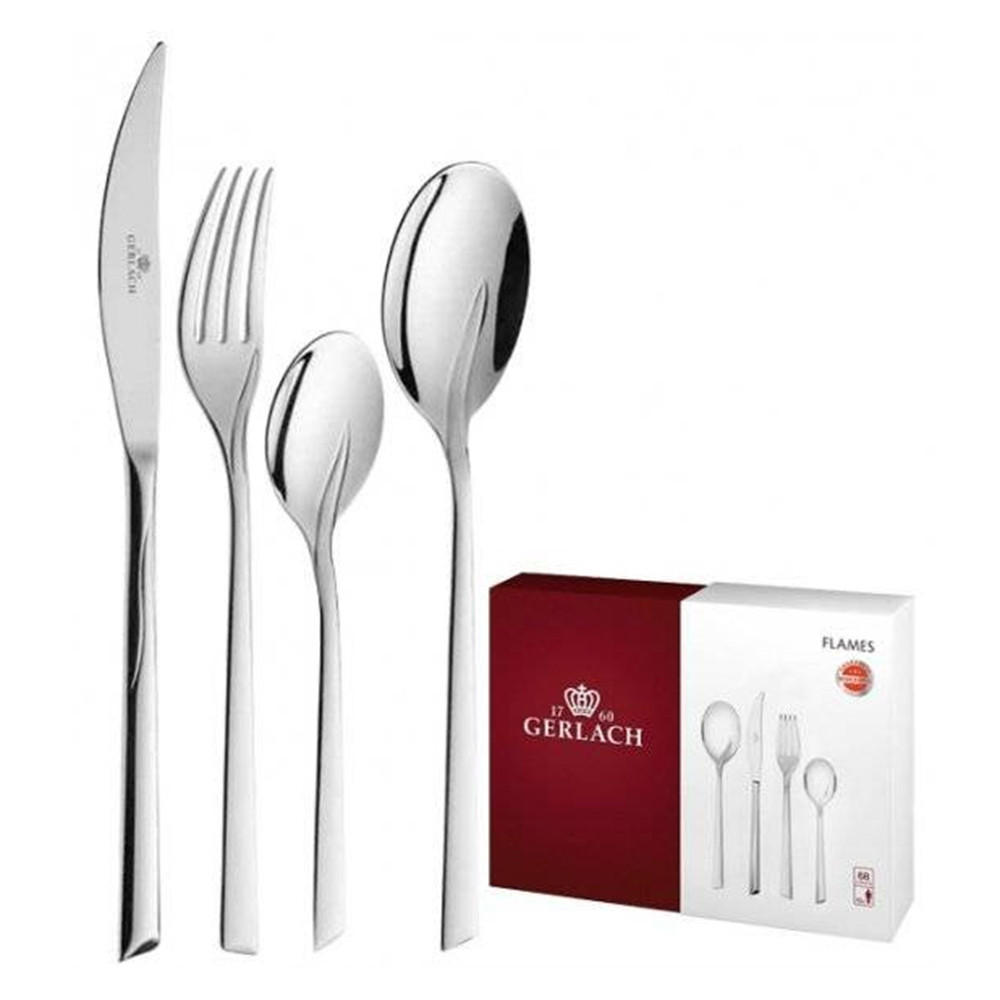 BESTECKSET Celestia Silber 50/38/10 cm Metall - Silberfarben, Metall - Mondex