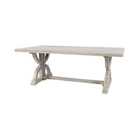 ESSTISCH AVOLA Beige 127x71x47 cm - Beige, Holz (71/127/47cm) - FURNLUX