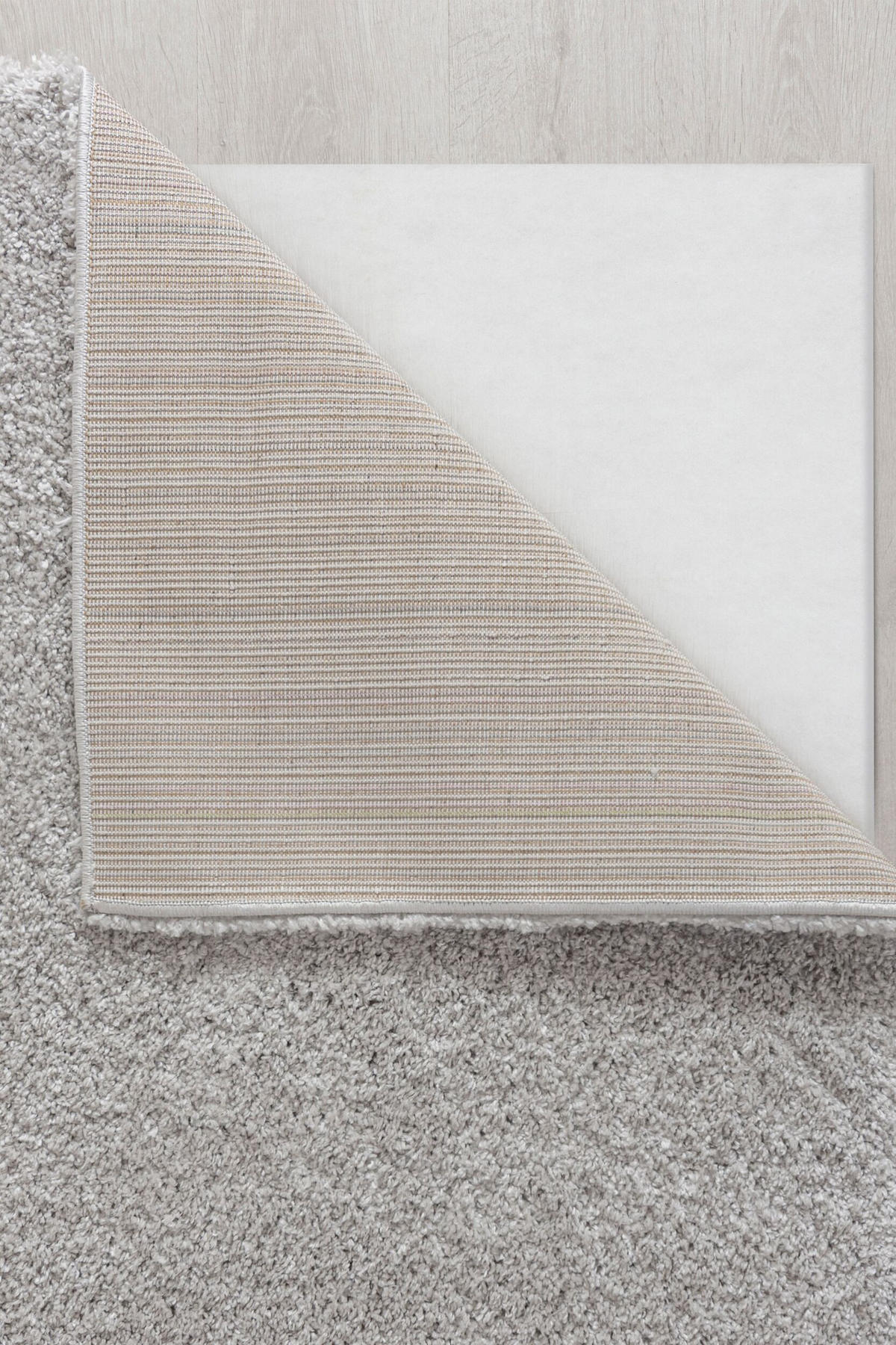 TEPPICH Hochflor Shaggy-Design, teddyweich LYNE, Grau 60x230 cm - Grau, Textil (60/230cm) - KADIMA DESIGN