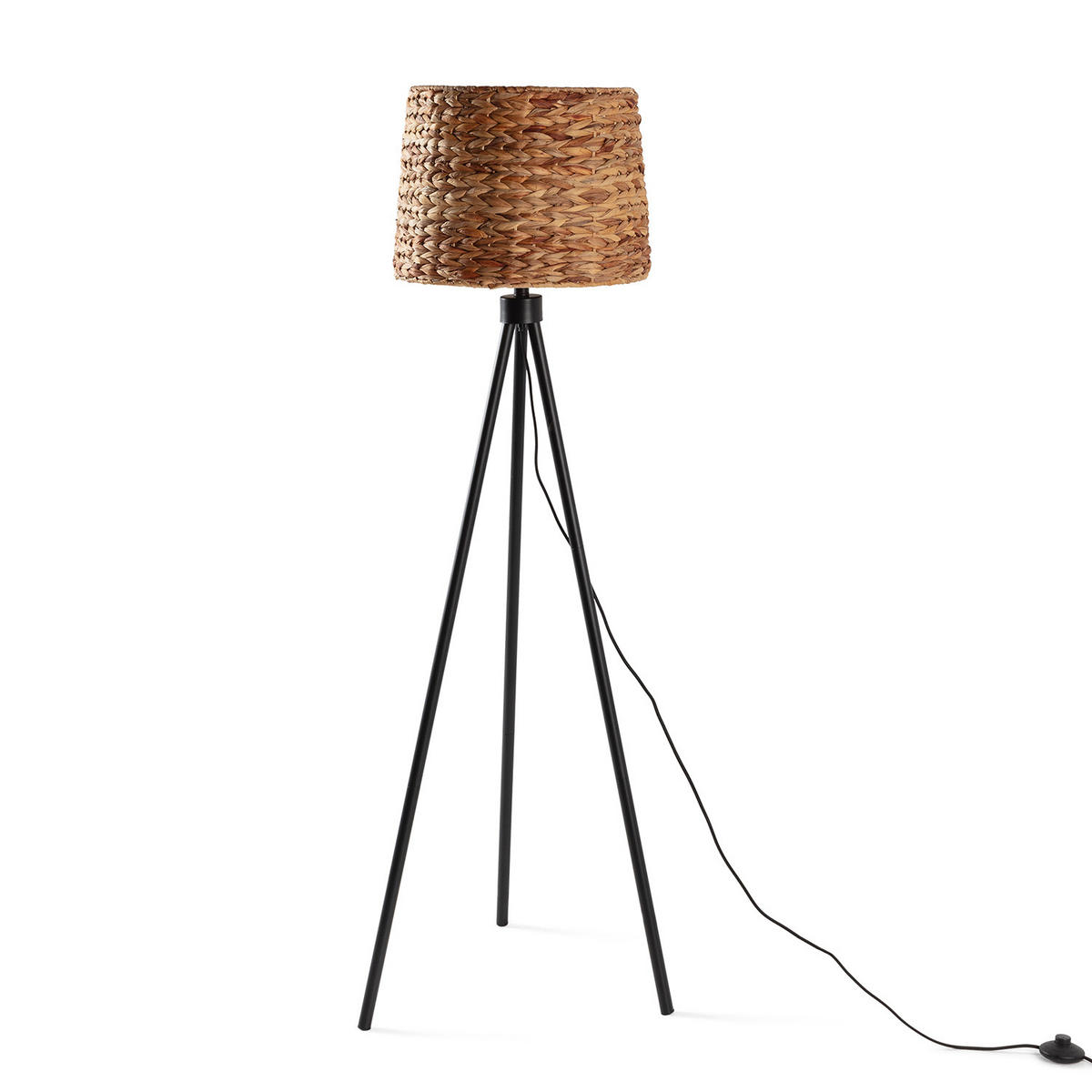 STEHLEUCHTE 53/53/144 Kiomi - Beige, Naturmaterialien (53/53/144cm) - VS Venta-stock