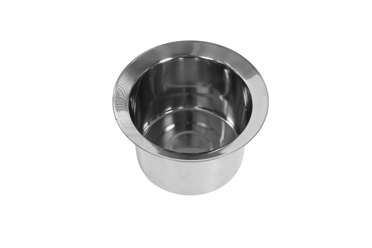 GARTEN BEISTELLTISCH Aluminium Bronze - Braun, Metall (55/55/49cm) - ComfortXL