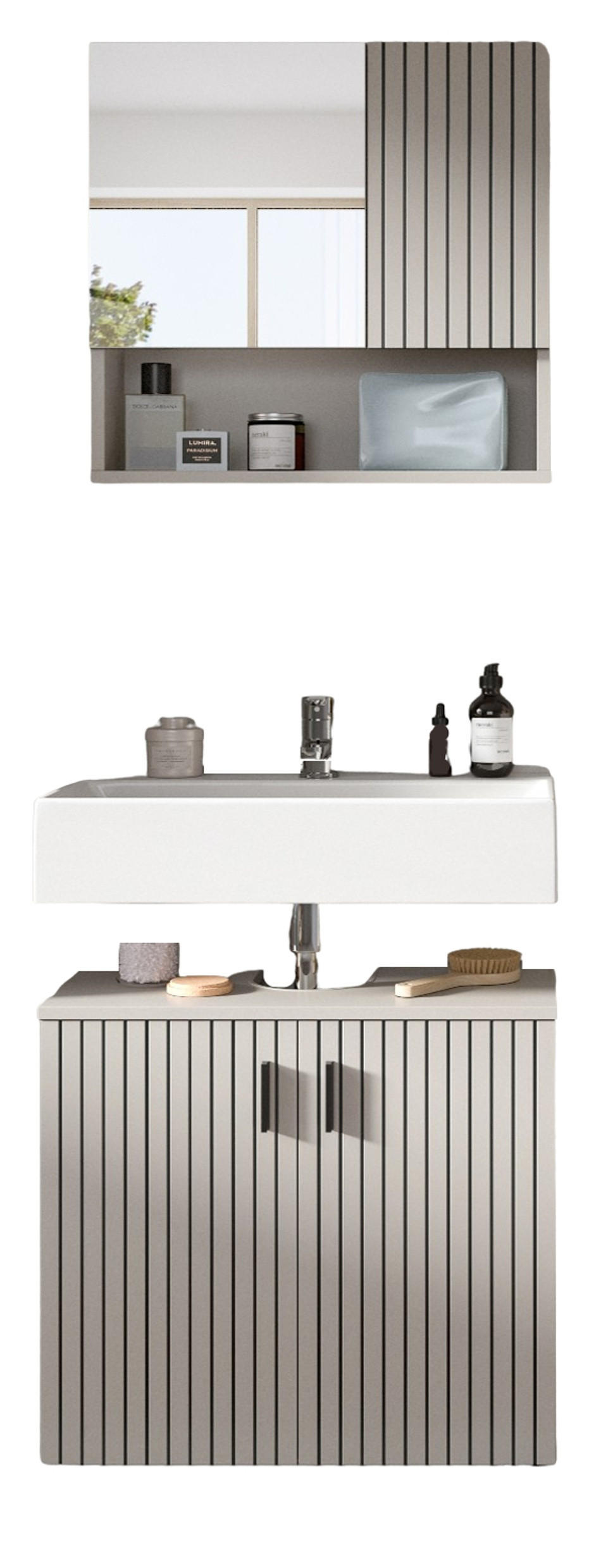Inn.Furn Badmöbel-Set Kaschmir 60x180x30 cm