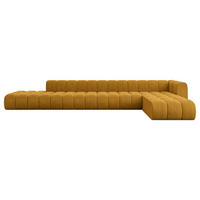 ECKSOFA modulares Sofa Zuvon-L3 - 478x177x70 cm Senfgelb - Currygelb, Holzwerkstoff/Textil (478/177cm) - ALTDECOR