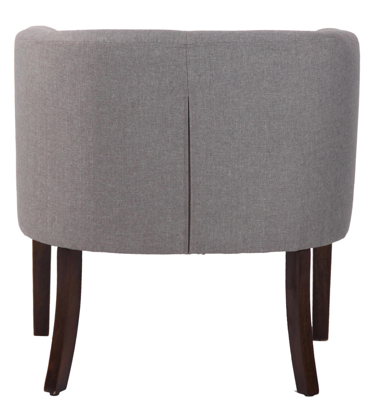 SESSEL Stoff grau - Grau, Holz/Textil (66/73/70cm) - CLP