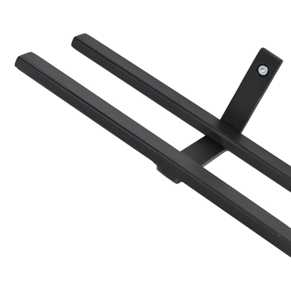 ERSATZROLLENHALTER Jef Schwarz - Schwarz, Metall (51/13/10cm) - LOFT42