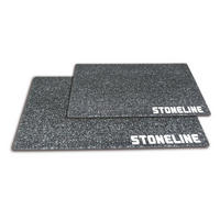 GLAS SCHNEIDBRETTER SET 2-TEILIG - Schwarz, Glas (25/15cm)