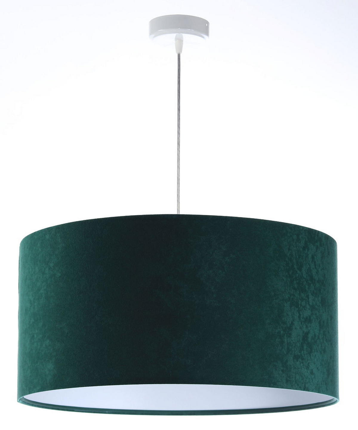 HÄNGELEUCHTE Grün 60/30 cm - Weiß/Grün, Kunststoff (60/1.1/30cm) - ONZENO