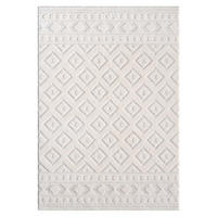 KURZFLOR-TEPPICH Lounge 9999 Creme 160x230 cm - Creme, Textil (160/230cm) - carpet city