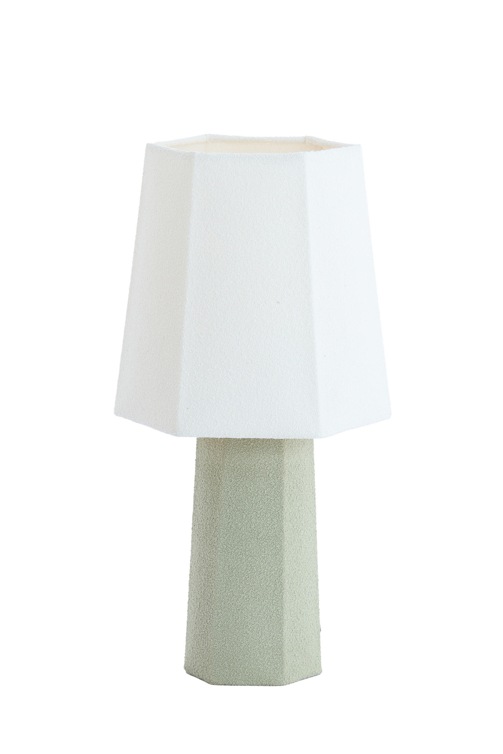 Light & Living Tischlampe Grün, Weiß 25x49x25 cm