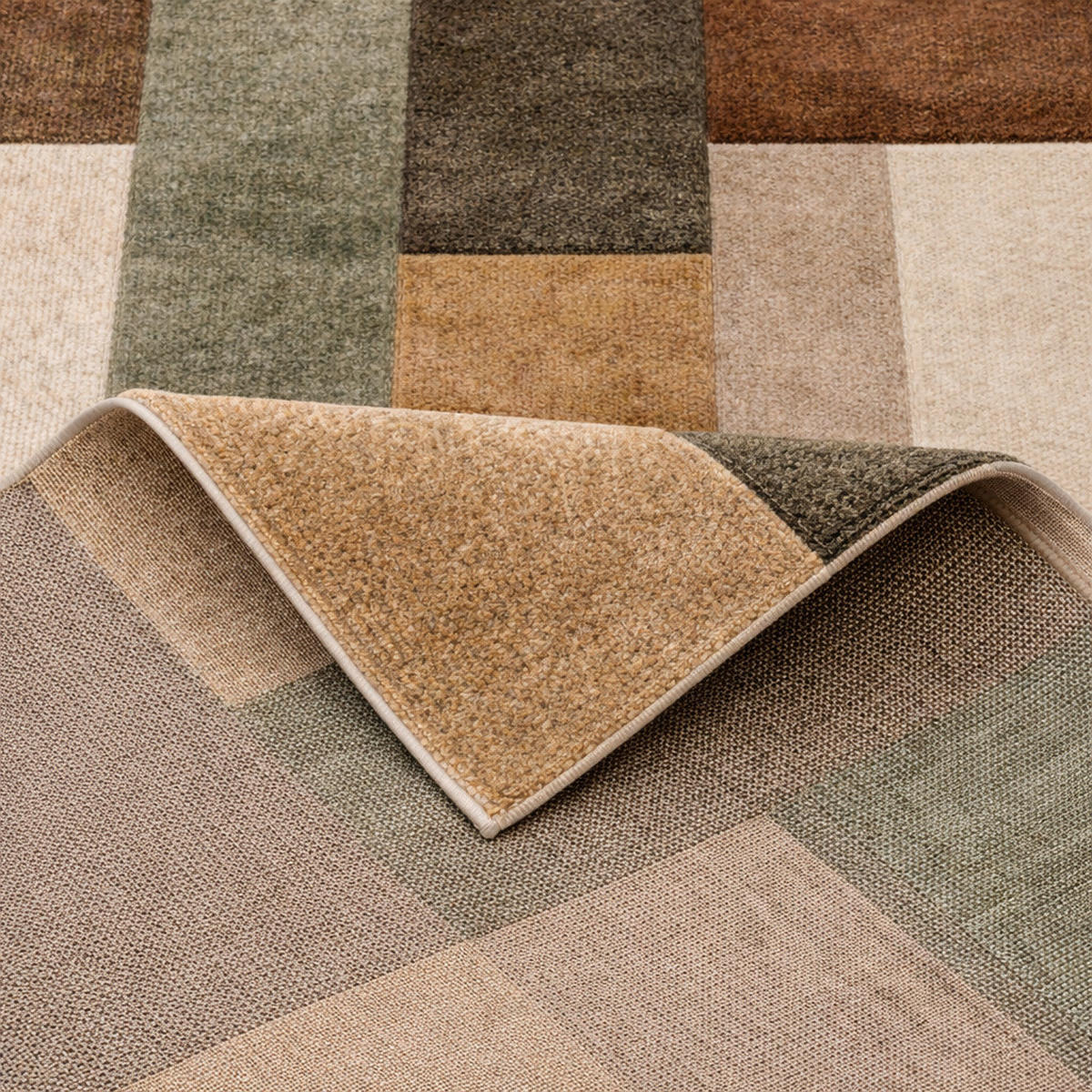 DESIGNER TEPPICH MAUI MODERN TREND - Grün, Textil (140/200cm) - Pergamon