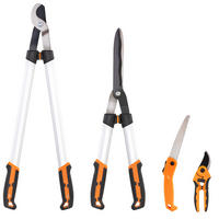 HECKENSCHERE 4er-Set DE-13877 Aluminium - Silberfarben, Metall (18/4.5/63cm) - ComfortXL