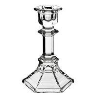 KERZENHALTER Patricia transparent 8.5/8.5/14.5 cm Glas - Transparent, Glas (8.5/14.5/8.5cm) - Mondex
