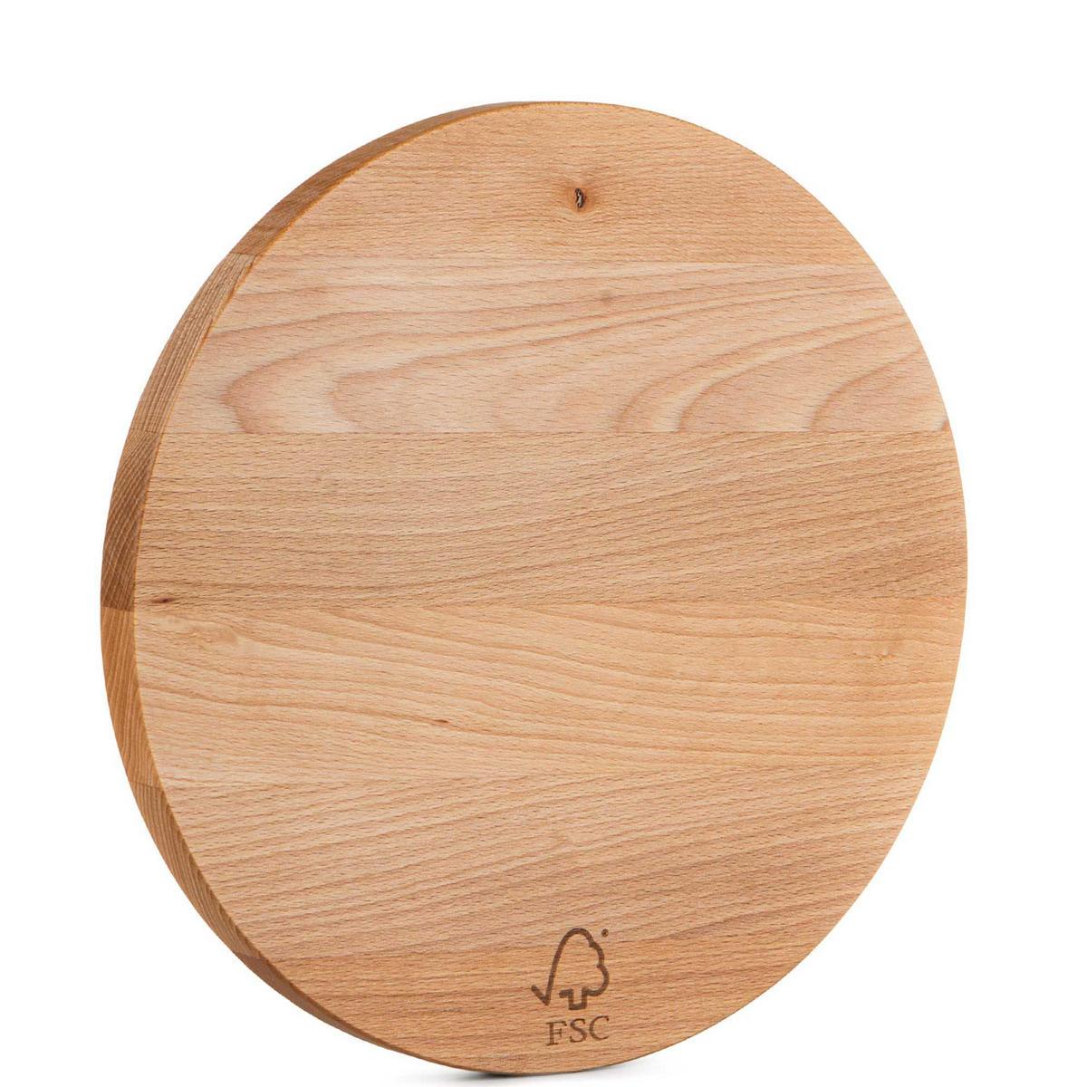 SCHNEIDEBRETT Holz Buche geölt LESTE - Buchefarben, Holz (25/25cm) - KONSIMO®