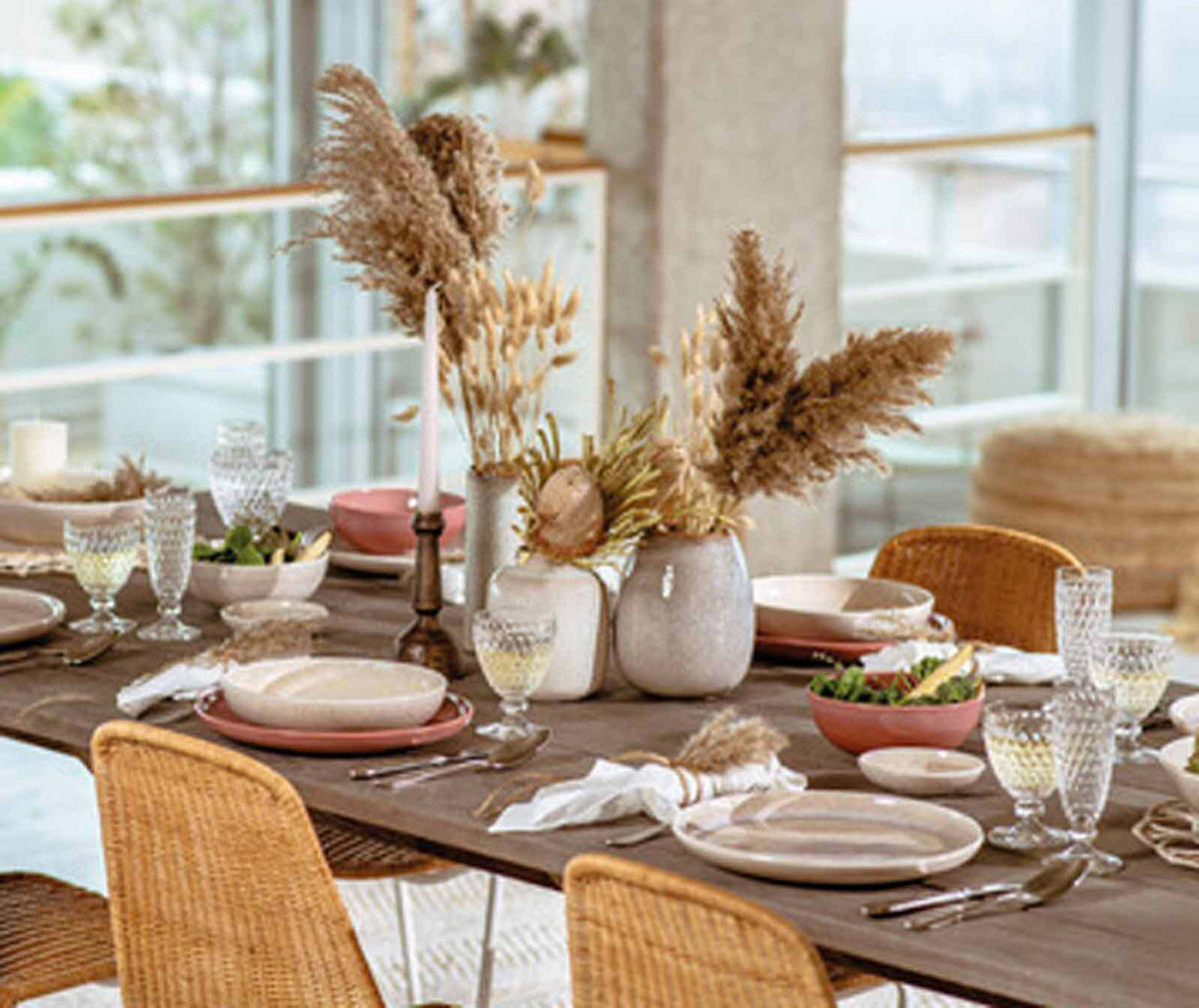 VASEN Lave Home beige 15,5 cm + 20 cm 2er Set - Beige, Keramik (1cm) - like.Villeroy & Boch