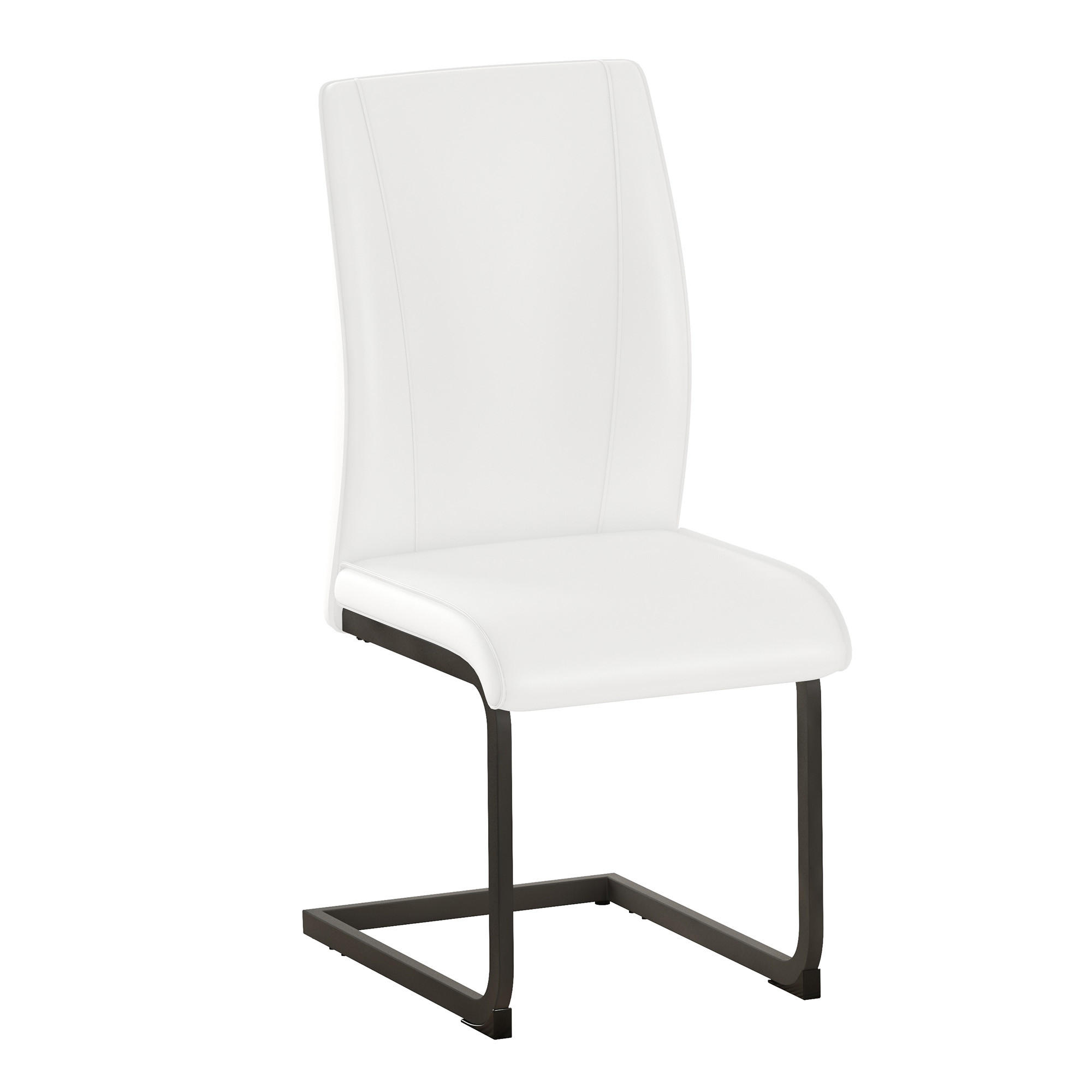 SCHWINGSTUHL DE-36541 2er-Set mit PU-Bezug und Metallbeinen Weiß - Weiß, Metall (44.5/99/43cm) - ComfortXL