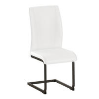 SCHWINGSTUHL DE-36541 2er-Set mit PU-Bezug und Metallbeinen Weiß - Weiß, Metall (44.5/99/43cm) - ComfortXL