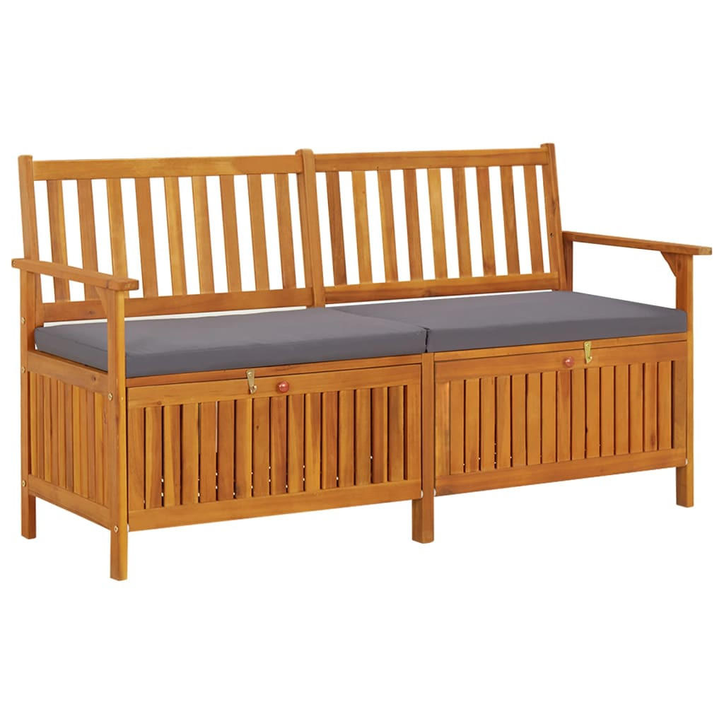 vidaXL Truhenbank Braun 148x84x62 cm