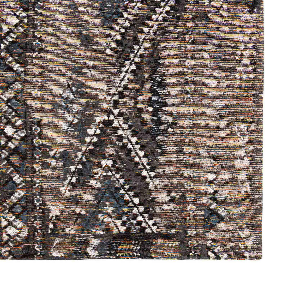 TEPPICH Black Rabat Antiquarian 240/340 cm - Grau, Textil (240/340cm) - Louis De Poortere