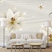 VLIESTAPETE Beige 400/280 cm - Beige/Weiß, Textil (400/1cm) - KUNSTLOFT