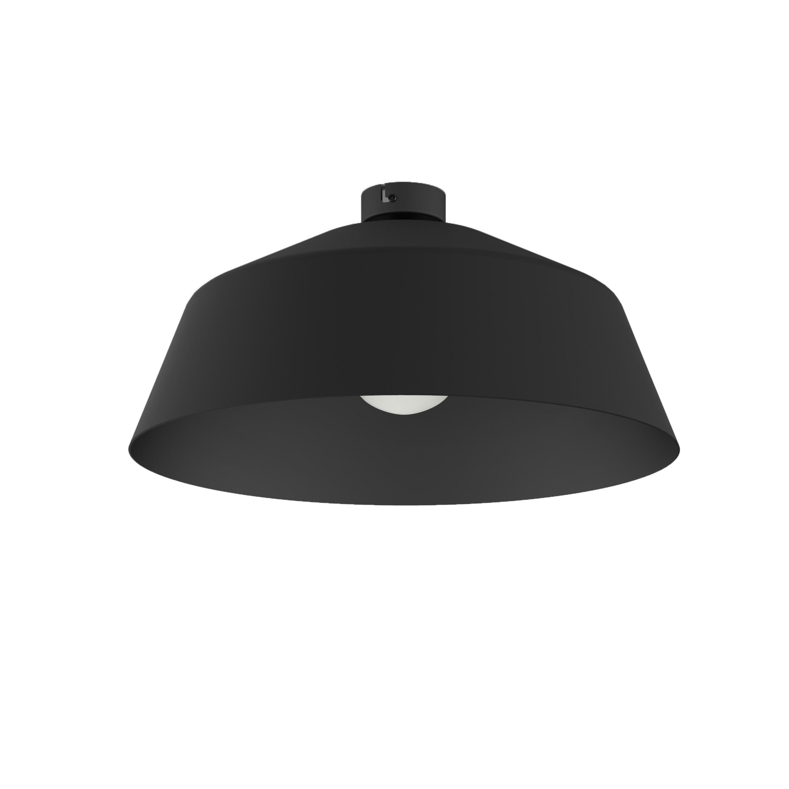 DECKENLEUCHTE - Schwarz, Metall (50/50/30cm) - Lumicom