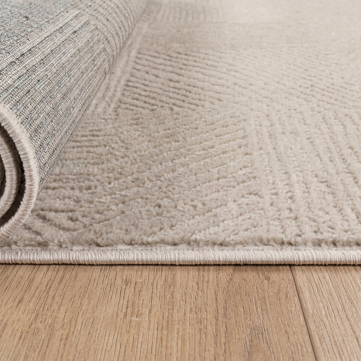 KURZFLORTEPPICH 120/160 cm Tinos 572 - Beige, Textil (120/160cm) - Paco Home