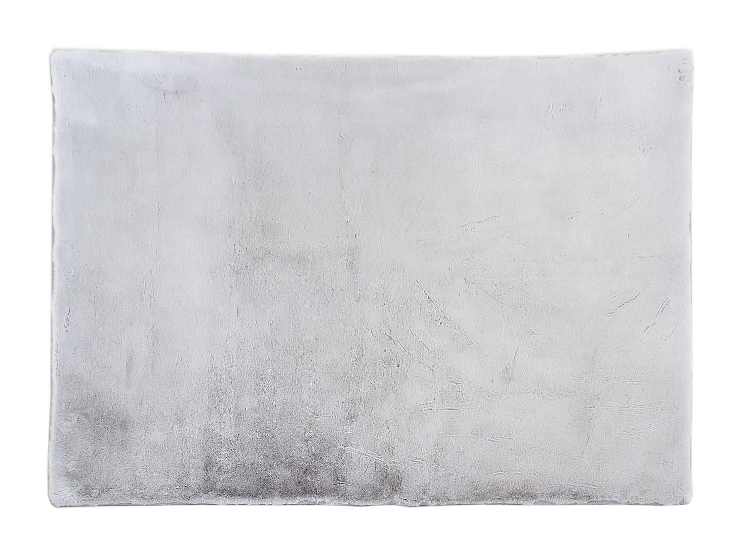 WOHNZIMMERTEPPICH - 230 cm x 160 cm - stoff - hellgrau Bunny - Hellgrau, Textil (230/160cm) - Vente-Unique