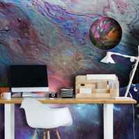 SELBSTKLEBENDE FOTOTAPETE 147/105 cm - Multicolor, Kunststoff/Textil (147/1cm) - KUNSTLOFT