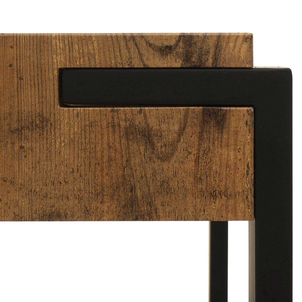 KONSOLENTISCH eckig Braun - Braun, Holz (54/100/80cm) - MCW