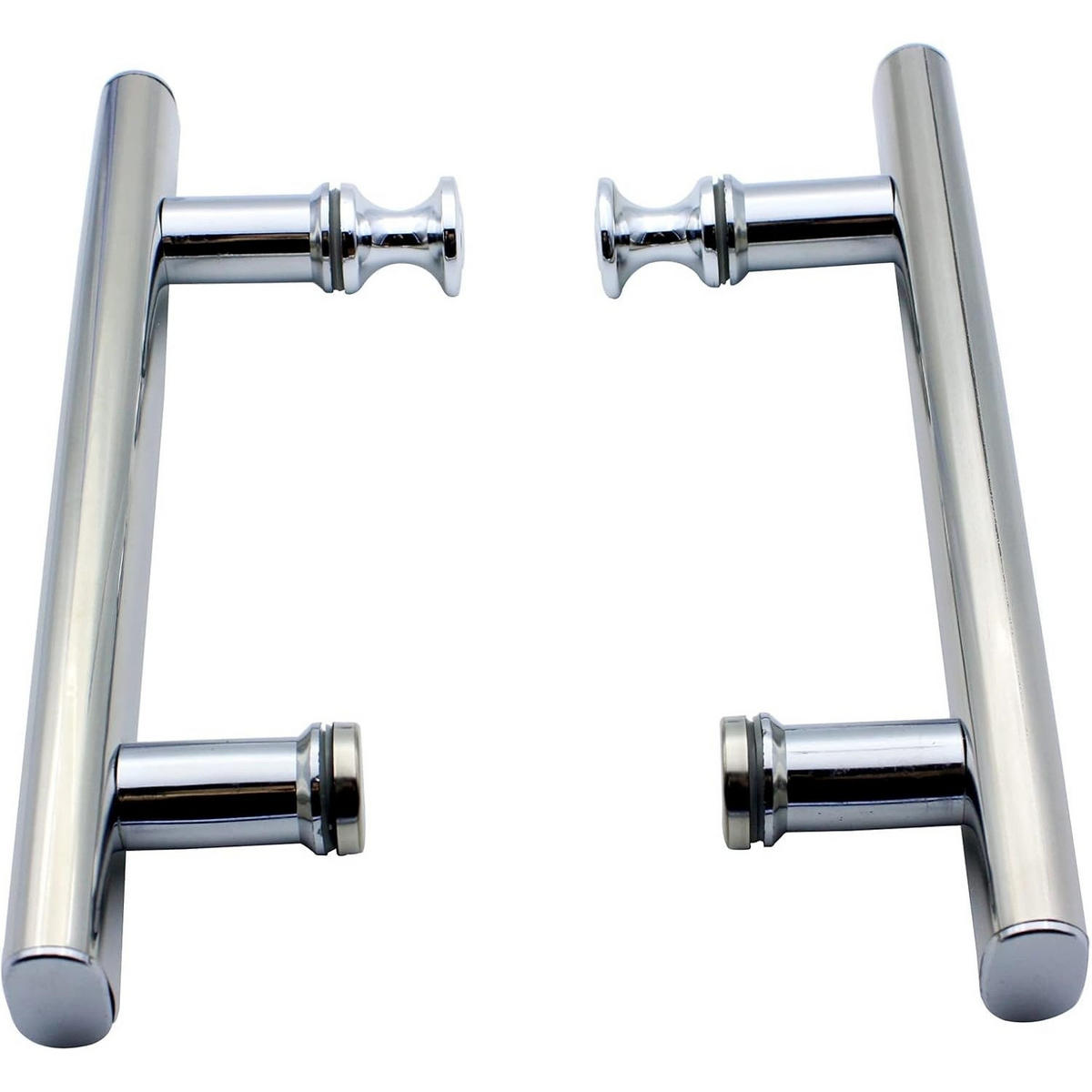 MÖBELGRIFF 2er-Set 145 mm Edelstahl - Silberfarben, Metall (2/15/2.1cm)